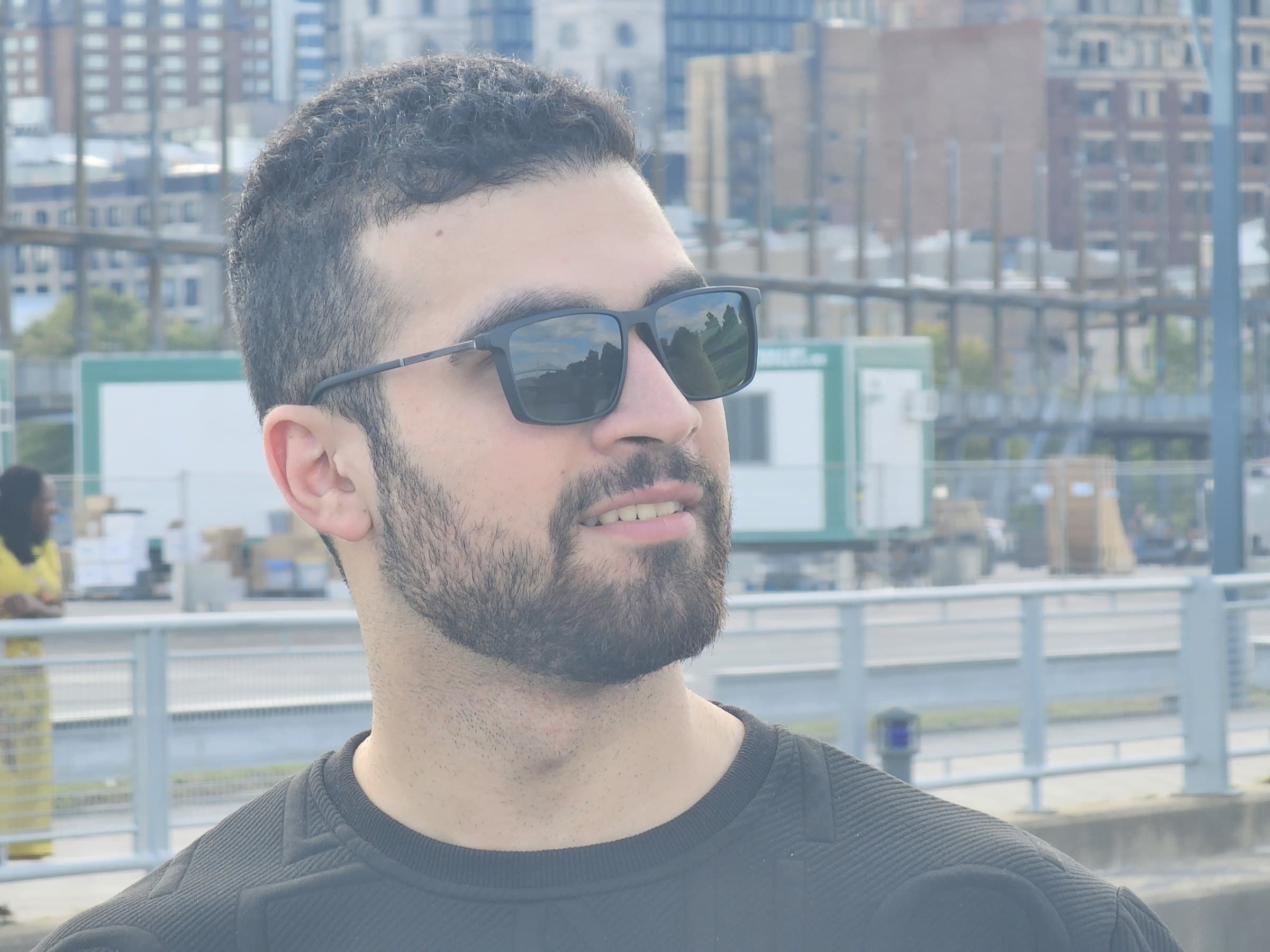 Radmehr Behzadfar outdoors in daylight