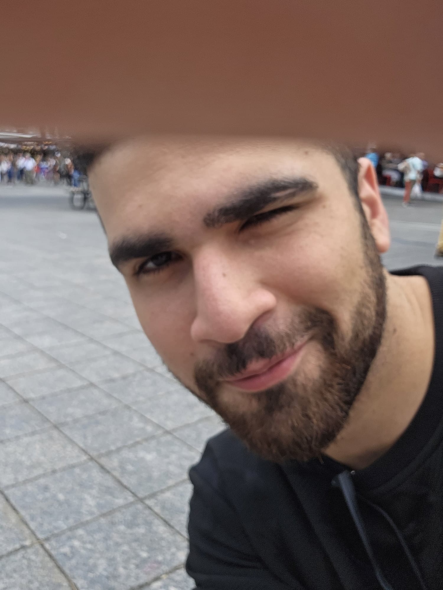 Radmehr Behzadfar on the street